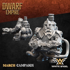 Iron Elite Dragon 3 Poses, Dwarf Empire, White Angel Miniatures