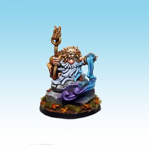 MoM Miniatures Krasnoludzki Druid 1