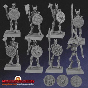 Skeleton Horde: Goatmen Expansion, Undead, Monstrous Encounters