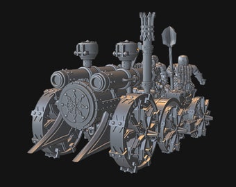 Meshymesh Evil Dwarf Iron Demon Train