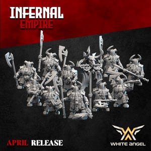Infernal Destructor Lance, Infernal Empire, White Angel Miniatures