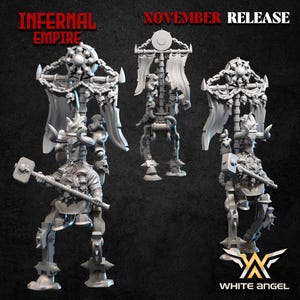 Infernal Great Engineer, Infernal Empire, White Angel Miniatures