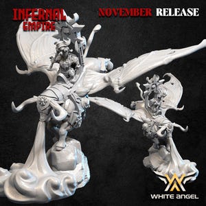 Infernal Commander Bull, Infernal Empire, White Angel Miniatures