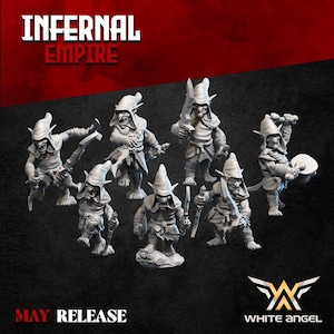 Assassin Goblin, Infernal Empire, White Angel Miniatures