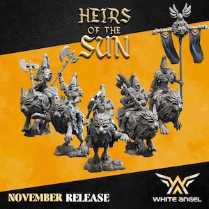 Elite Lions, Heirs of the Sun, White Angel Miniatures