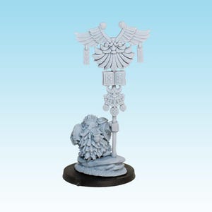 MoM Miniatures Dwarf Battle Banner