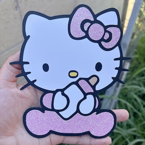 Kawaii Kitty Babyshower Centerpiece/Cake/Ramo Topper