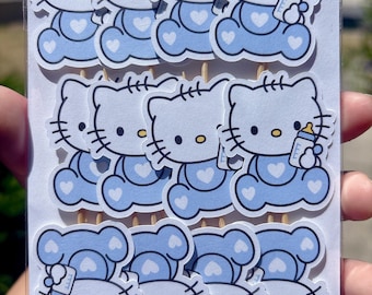 Adornos para cupcakes de baby shower "Querido Daniel" estilo Kawaii