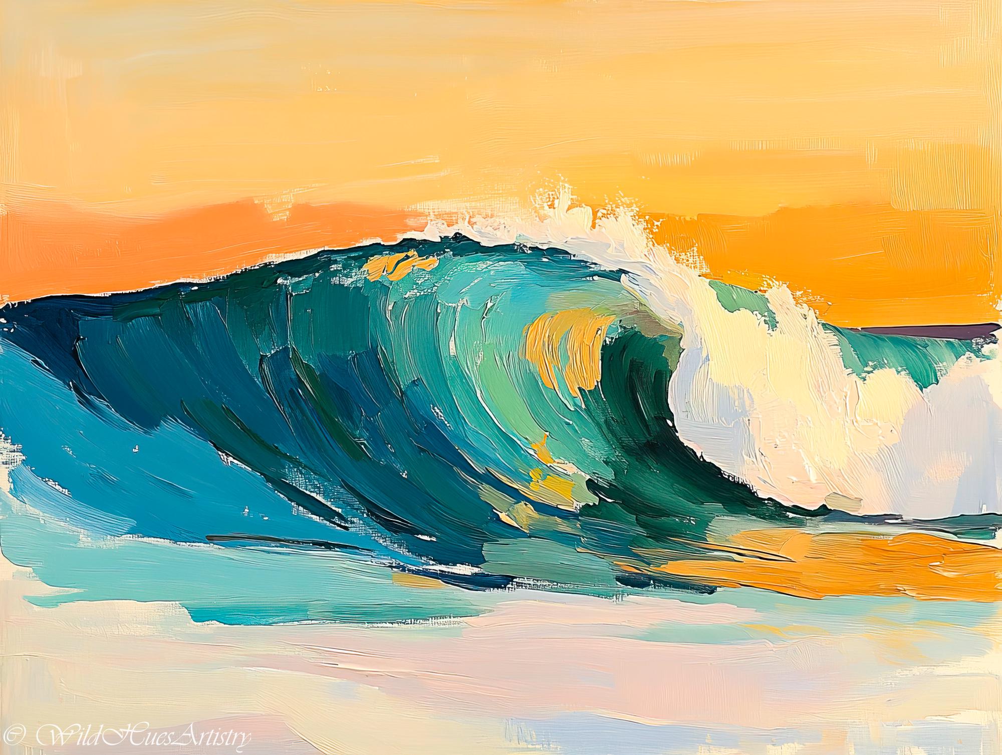 NORTH SHORE - OAHU 絵画 Sandy Beach Oahu Print| Hawaiian Shoreline Art Oahu Beach