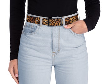 Leopard Gold Tone Vintage Belt Buckle - Etsy display picture 1