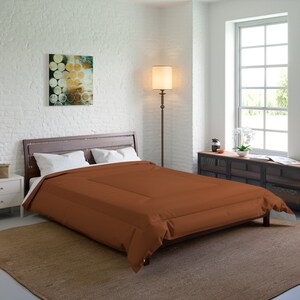 Autumn Brown Lightweight Comforter