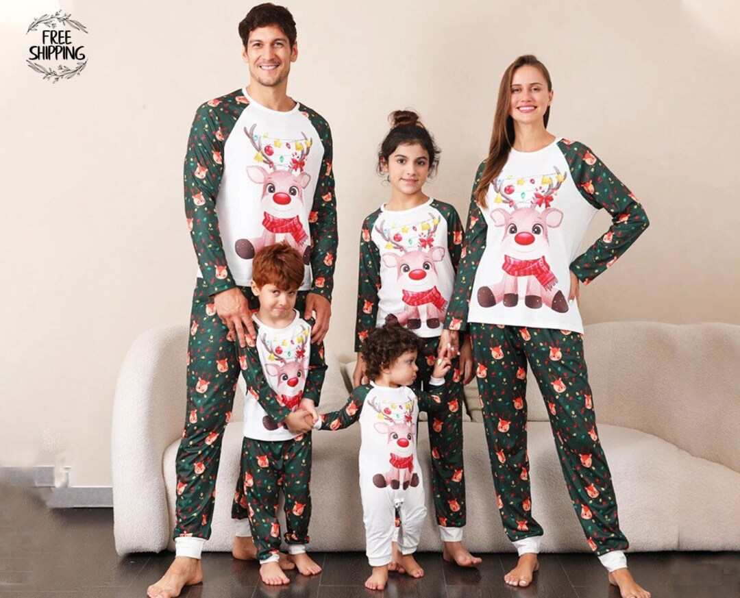 Christmas Family Matching Pajamas Winter Holidays Pajamas - Etsy