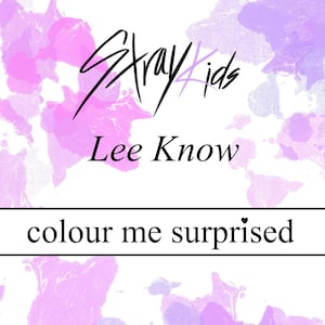 KPOP Coloring Book - Stray Kids Lee Know Version, printable version