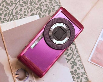 Canon Powershot A3200 IS Pink in Box +4GB Sdcard Digital Camera