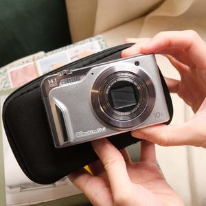 Casio EX-H15 Exilim Prata | Câmera digital vintage testada, anos 2000, CCD