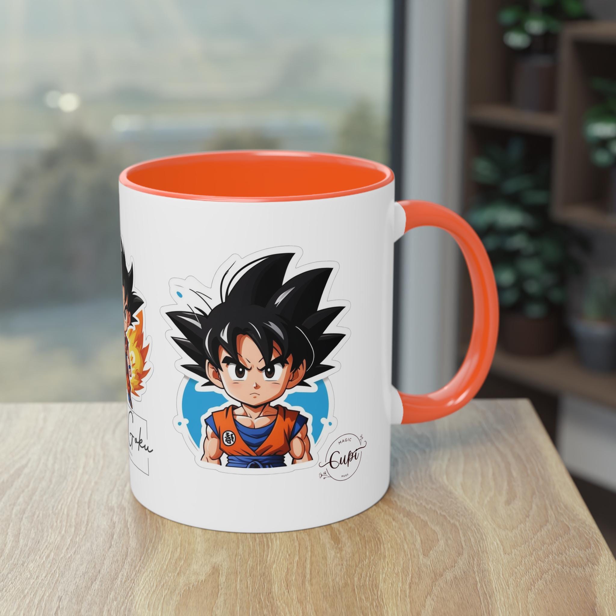Goku Cupi Mug, 11oz - Perfect Gift for Anime Fans, Dragon Ball Z Lover ...