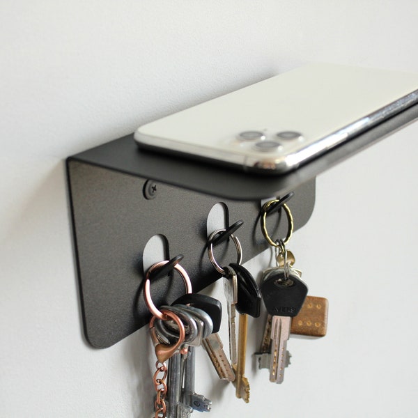Industrial Key Holder for Wall Etsy