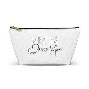 Tänzerin Schminktasche, Geschenk für Tänzerin, Geschenk für Salsa Tänzerin, Geschenk für Bachata Tänzerin, Tanz Make-up Tasche, Zubehörtasche für Tänzerin, Tanztasche