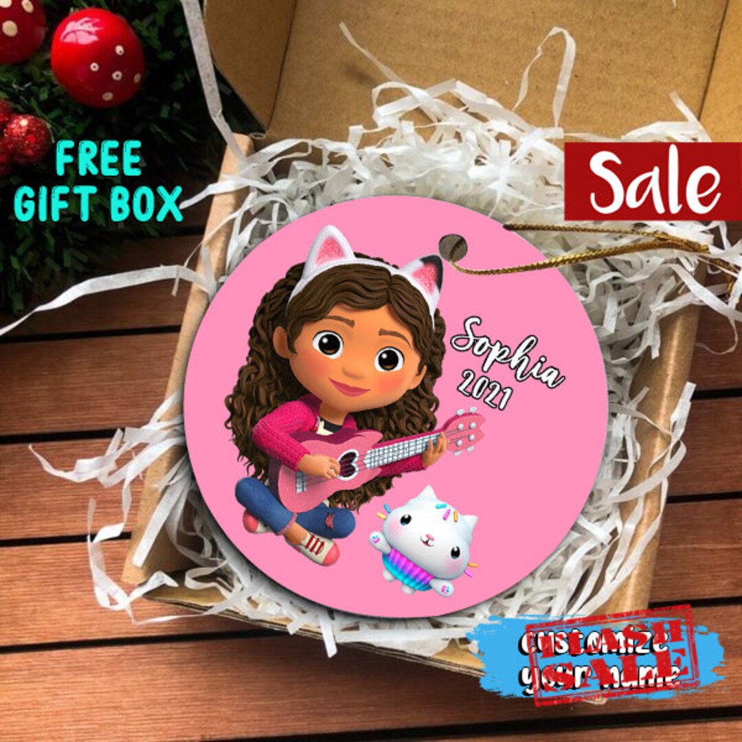 Custom Gabby's Dollhouse Ornament Kids Christmas Etsy