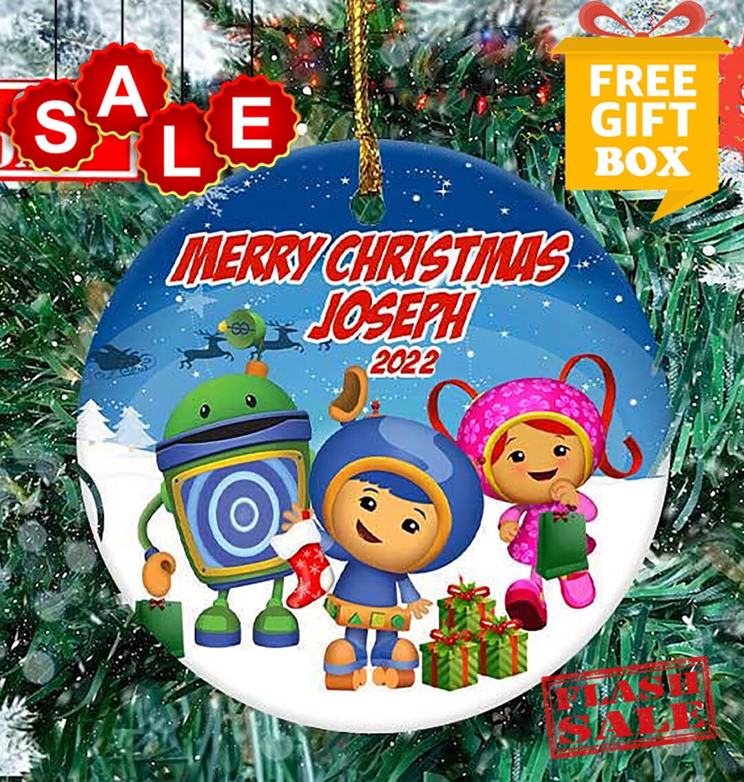 Personalised Team Umizoomi Christmas Ornament Custom Team - Etsy