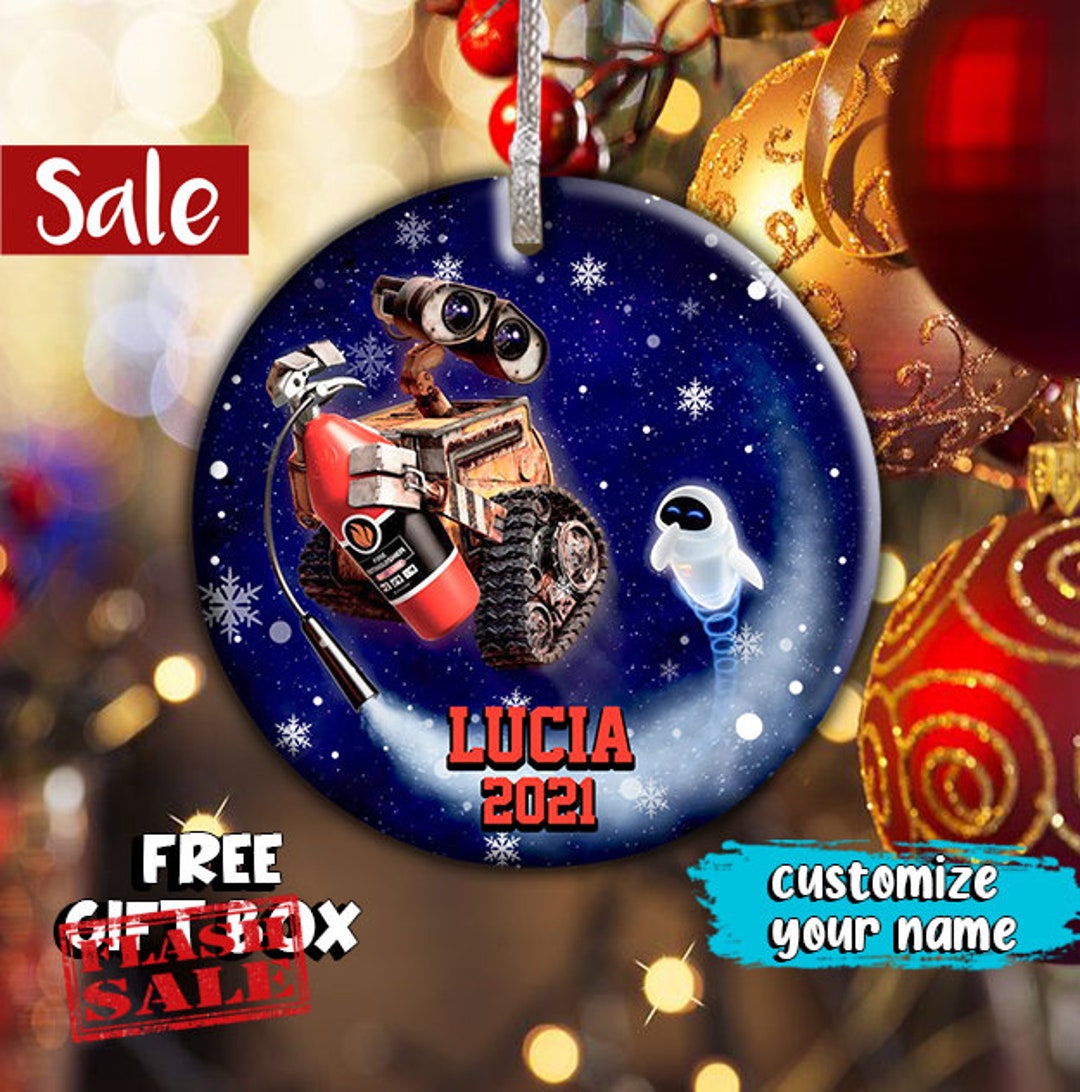 Walle Christmas Ornament Walle Ornament Kids Ornament Etsy