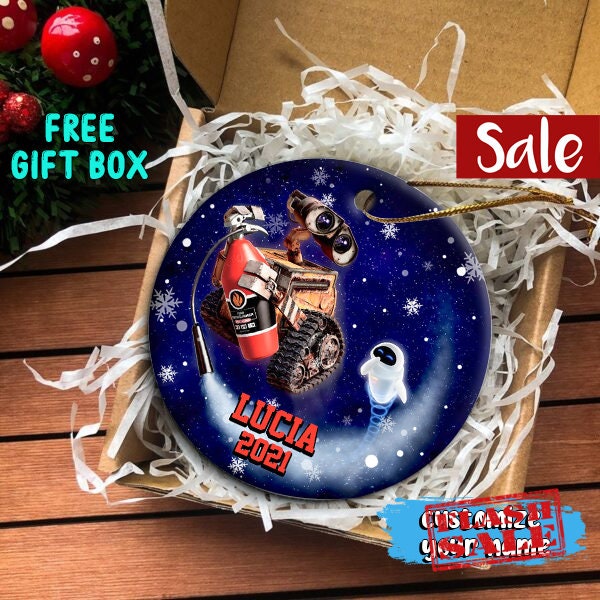 Walle Christmas Ornament Walle Ornament Kids Ornament Etsy