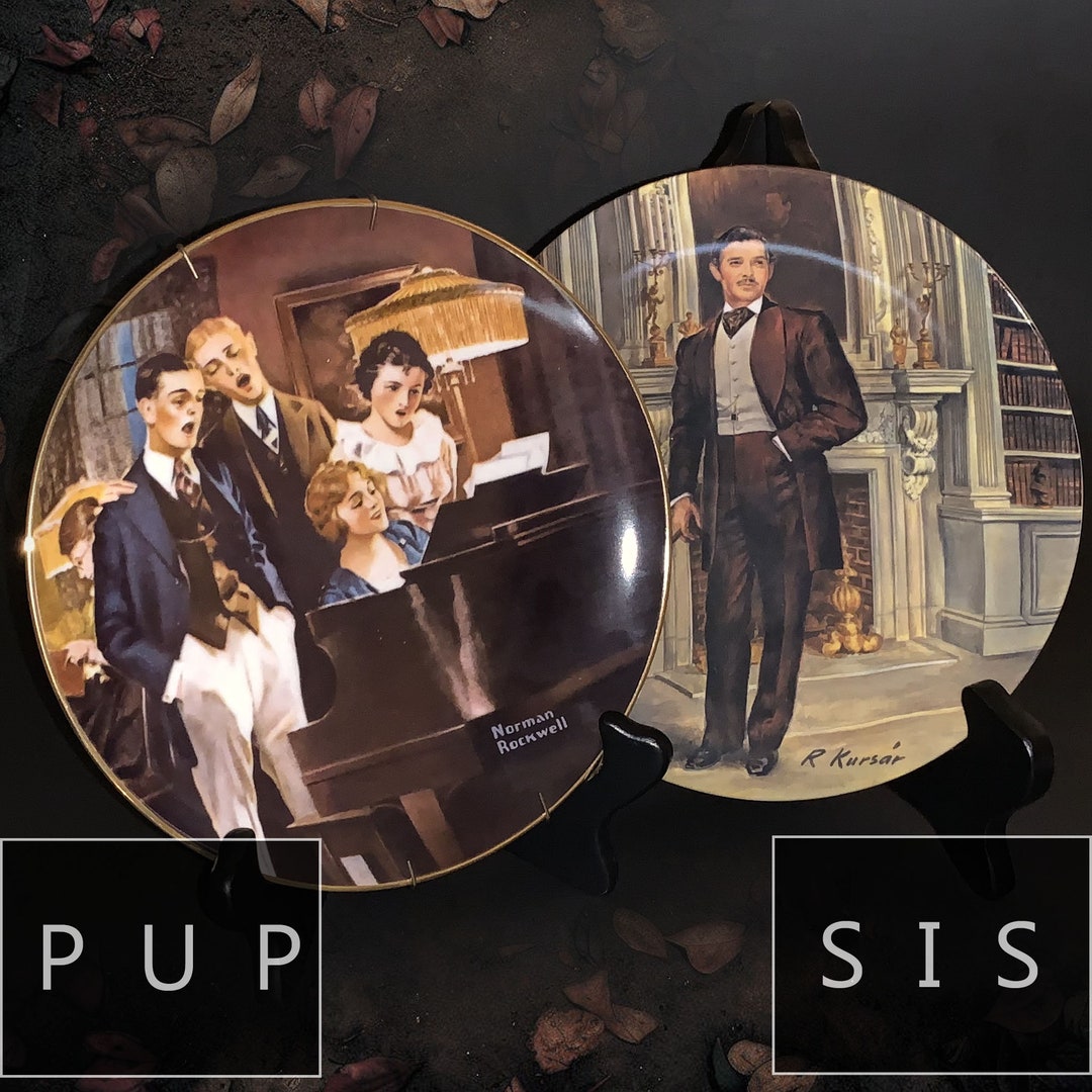 Vintage Collection RHETT X Harmony COA VTG Plate Etsy