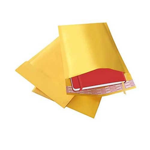 Selbstklebende Gepolsterte Versandtaschen 50 Stück #0 6x10 Zoll Kraft Polsterumschläge Mit Selbstverschluss – Secure Seal