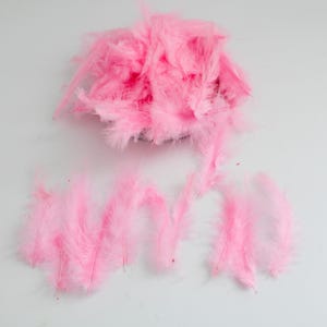 Piume da 10 gr. per artigianato, piume da 5-15 cm per decorazioni per matrimoni, feste in casa, acchiappasogni, fai da te