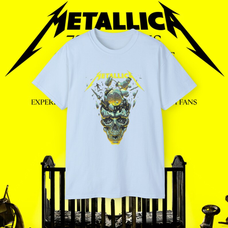 Metallica Tour Tshirt 2025, 2 Side Shirt, Metallica 2025 Concert Shirt