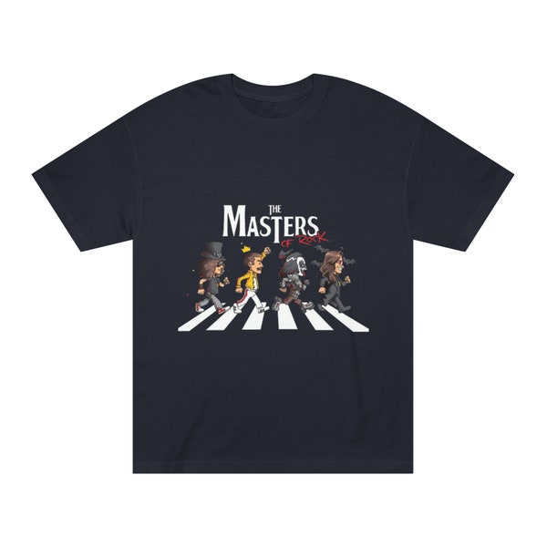 Das Masters of Rock-Shirt, die Rock-Queen Freddie Merkur Stücke aus der Serie The Band Queen, Fanny Rock Shirts