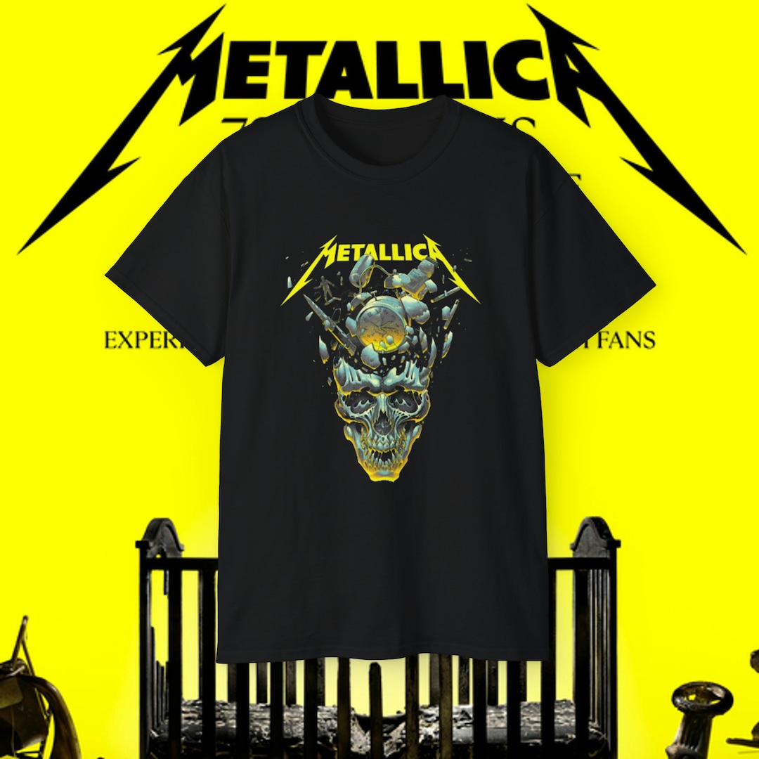 Metallica Tour Tshirt 2025, 2 Side Shirt, Metallica 2025 Concert Shirt