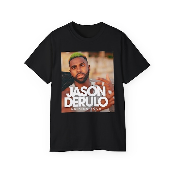 Jason Derulo Nu King World Tour 2024 T-Shirt , Jason Derulo concert 2024 shirt, Jason new album shirt , Shirt for men, Shirt for Women.