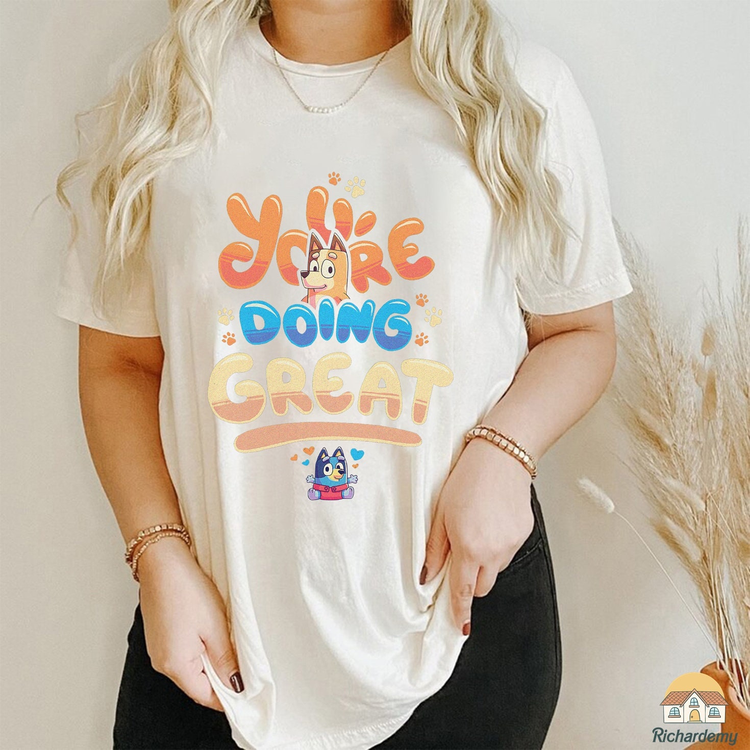 Bluey You're Doing Great Shirt Bluey Family Shirt Bluey Birthday Party