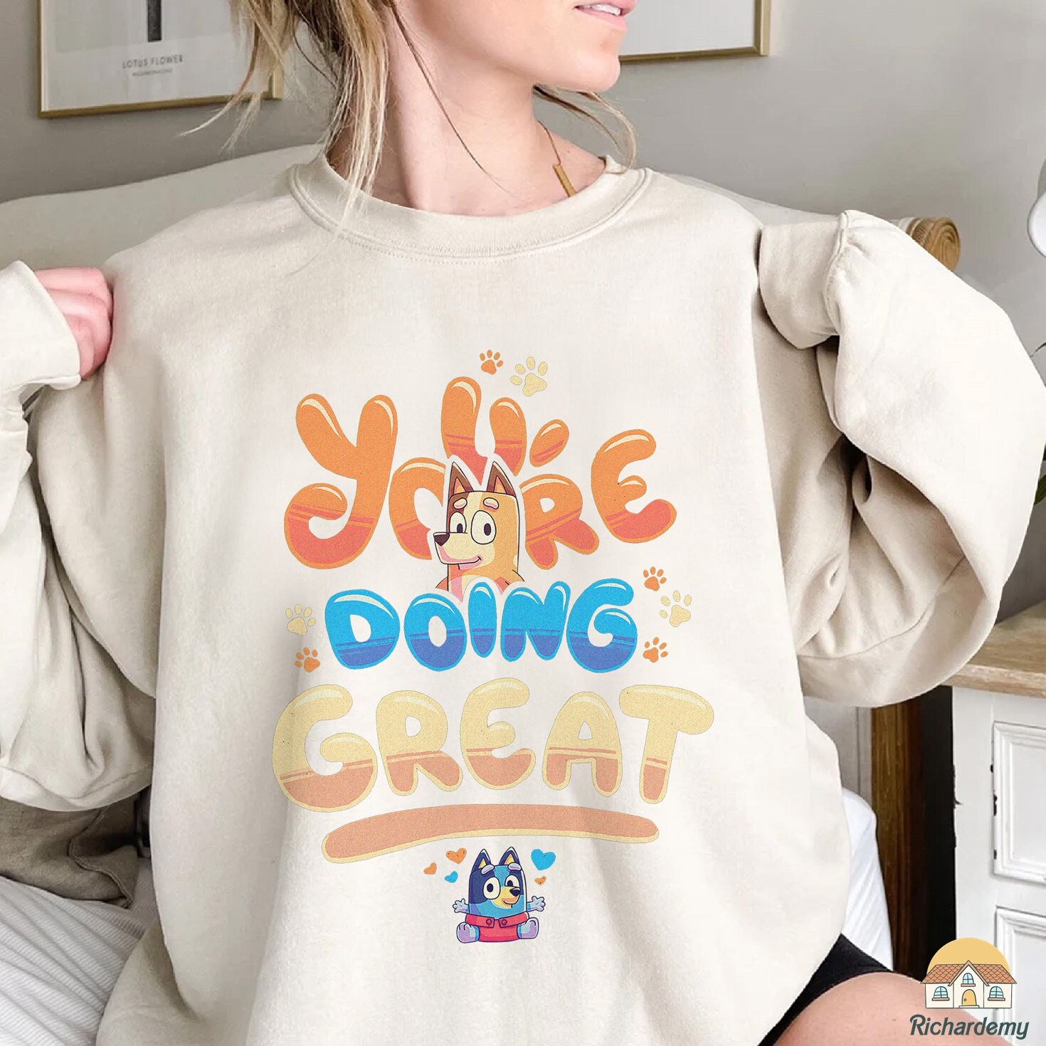 Bluey You're Doing Great Shirt Bluey Family Shirt Bluey Birthday Party