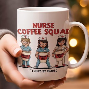 Fun Nurse 11oz and 15oz Mug Sublimation Designs, Nurse Mug Sublimation Designs, 11Oz Mug, 15Oz Mug PNG Mug Templates, Digital Download