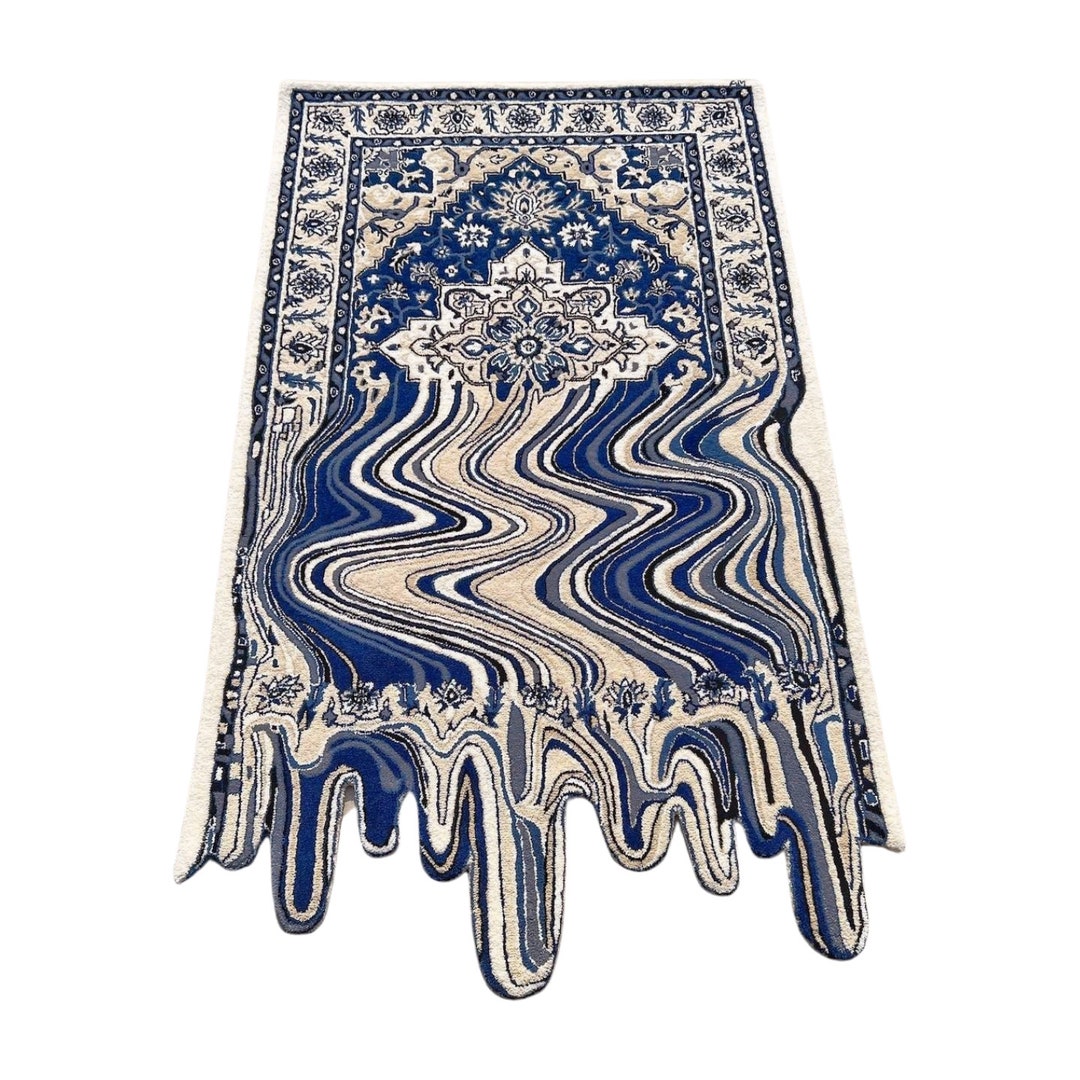 Melting Percian Rug Handmade Tufted Carpet All Size Available 10x4 ...