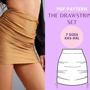 Ruched top skirt singapore