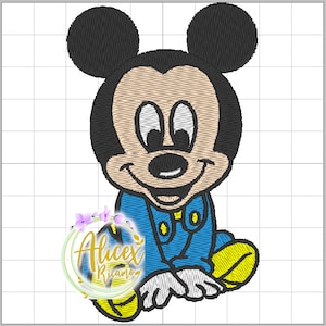 Mickey Baby Embroidery File