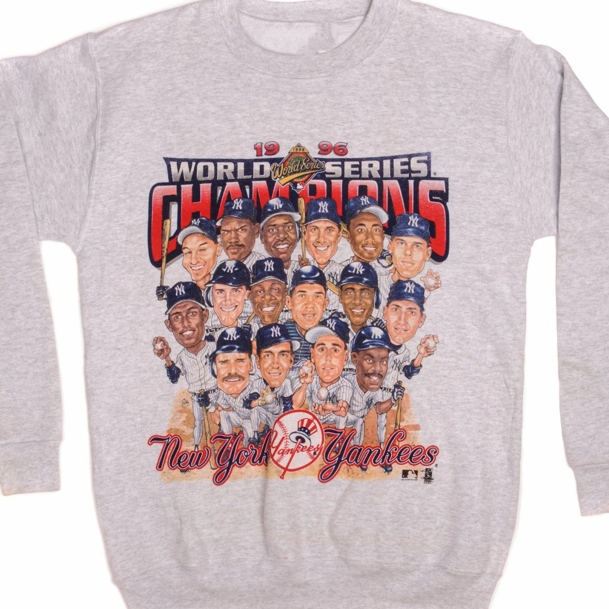 Vintage MLB (Joy Athletic) - New York Yankees The Greatest Roster T-Shirt  1998 Large – Vintage Club Clothing