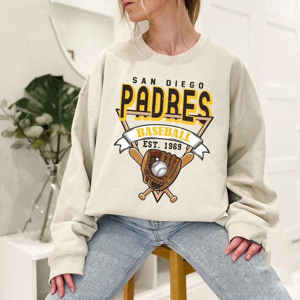 San Diego Padres baseball club since 1969 logo shirt, hoodie