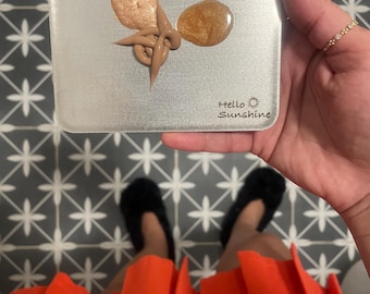 Paleta de maquillaje personalizable de acero inoxidable: herramienta de maquillaje personalizada con grabado