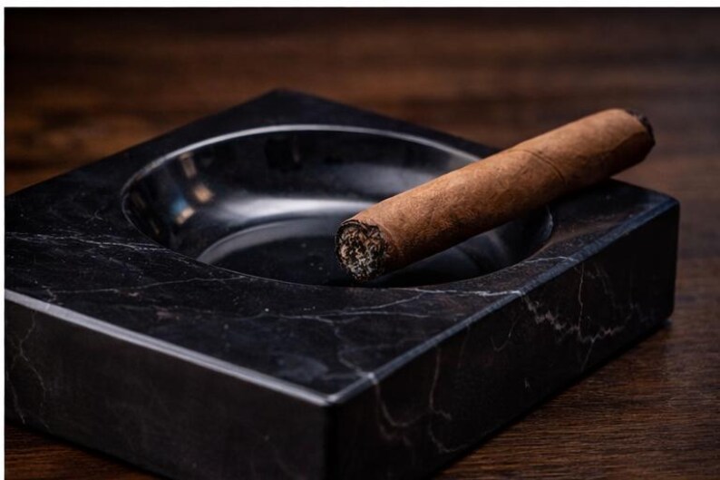 Marble cigar ashtray