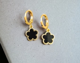 Gold Clover Earings | Women Girl Jewellery | Cute Gift