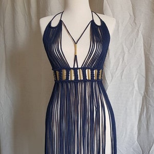 Festival Outfit, Makramee Kleid, Rave Outfit, brennender Mann, Makramee, Coachella, griechische Göttin Kleid, Boho Kleid, Strandkleidung, Geschenk, Valentinstag