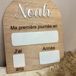 Pancarte rentrée scolaire