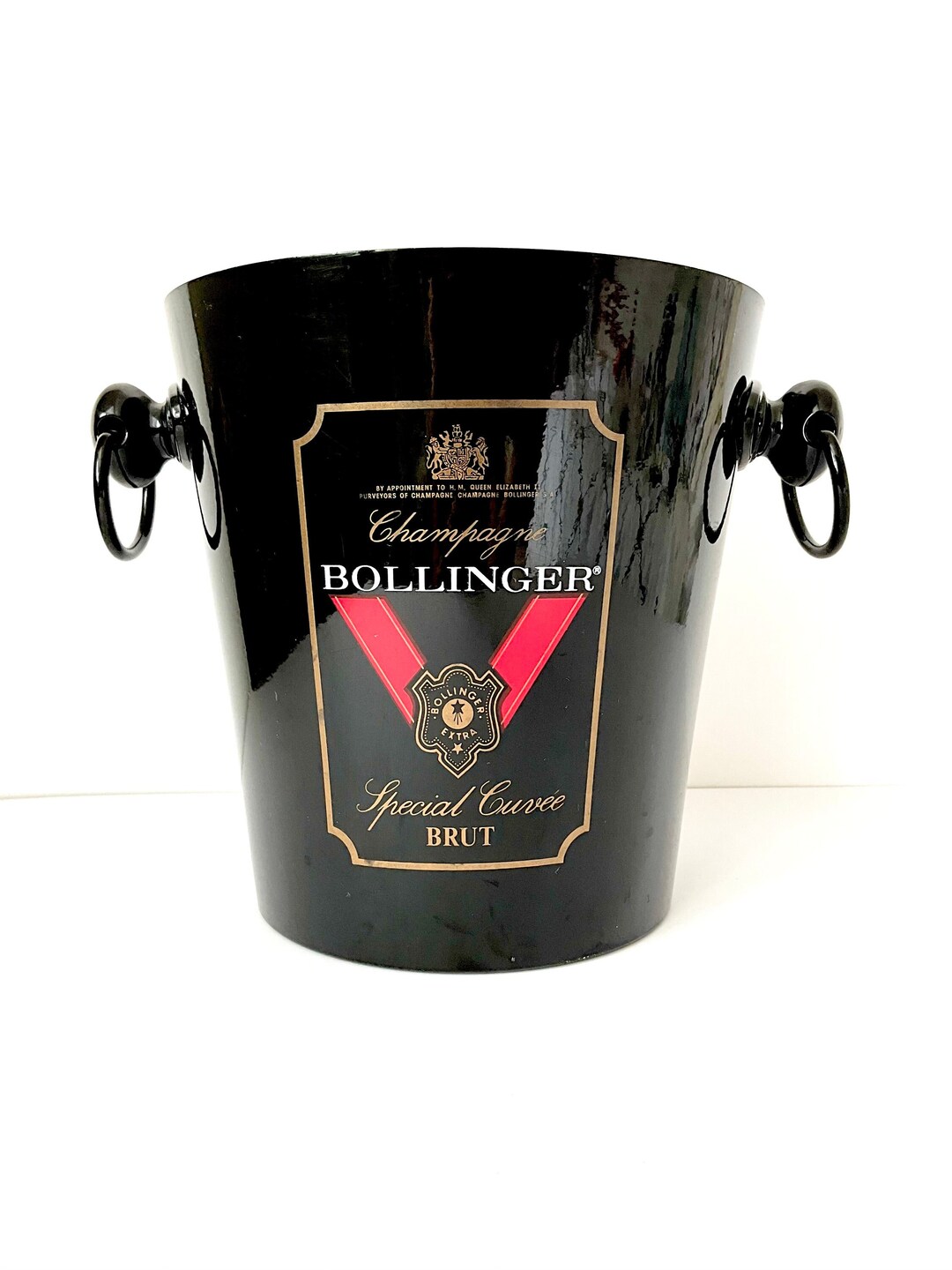 BOLLINGER Champagne Ice Bucket Vintage Bollinger Made in Etsy