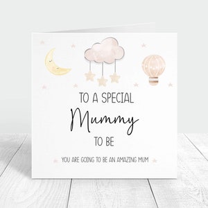 Carte spéciale future maman, carte de grossesse personnalisée pour une amie, carte de voeux personnalisée félicitations, carte nouvelle maman, garçon fille