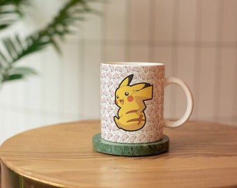 Mudkip Mug Pokemon Coffee Mug 11oz, Ceramic Mug Pokemon Starter Mug Pokemon  Gift -  Israel