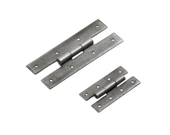 H Hinges Pewter